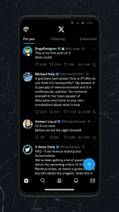 دانلود توییتر  Twitter 12.16.1 X با لینک مستقیم (✔️ ایکس + توییتر ❌)