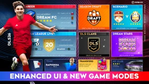 دانلود بازی دریم لیگ مود پول بی نهایت + نسخه اصلی Dream League Soccer 2026