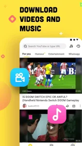 دانلود اسنپ تیوب Snaptube 7.58.0.75850110 | زرد اصلی + مود شده پرو