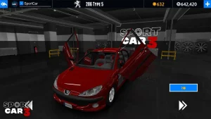 دانلود بازی ماشین اسپرت 3 مود شده (مگا و منو مود) Sport car 3 : Taxi & Police 2026 با پول بی نهایت